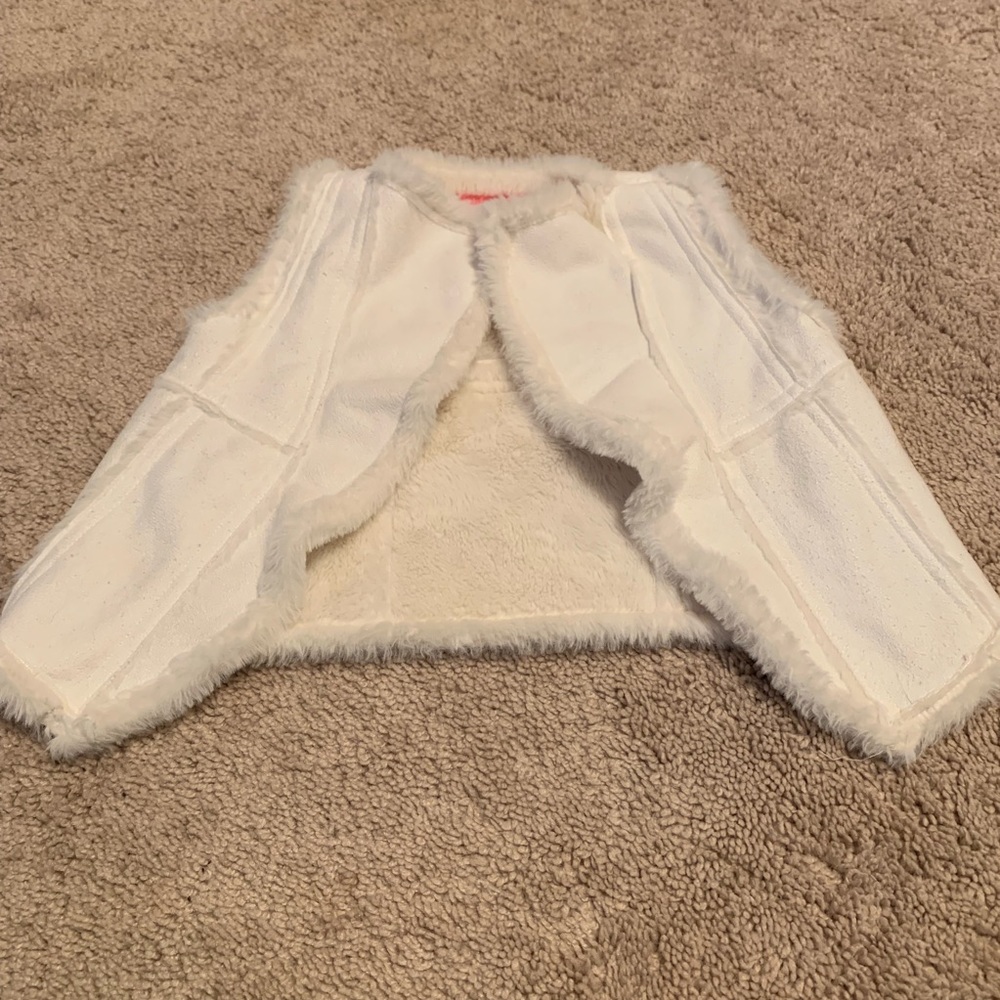 Faux fur vest